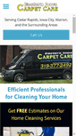 Mobile Screenshot of easterniowacarpetcare.com